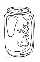 Eten en drinken kleurplaat 14